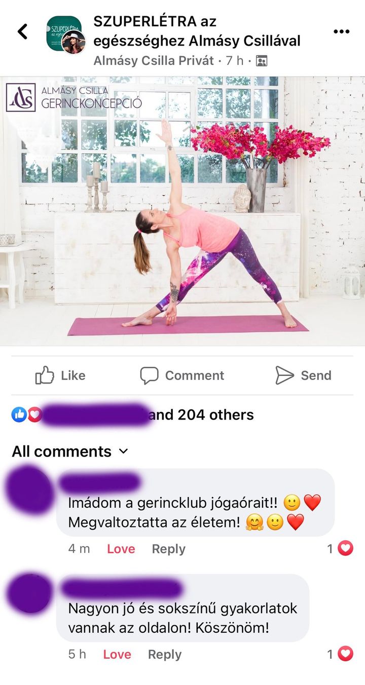 Ma van a JÓGA VILÁGNAPJA A Gerincklub online tornatermemben jó sok 3D Yoga videó…