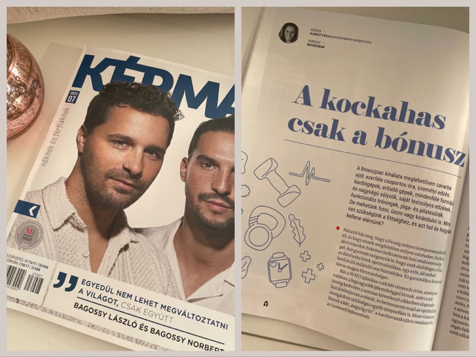 Megjelent a KÉPMÁS magazin júliusi számában a Mozgásban című cikksorozatom következő része. Ezúttal a…